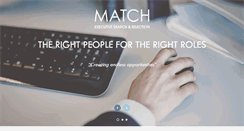 Desktop Screenshot of matchexecutive.com.au